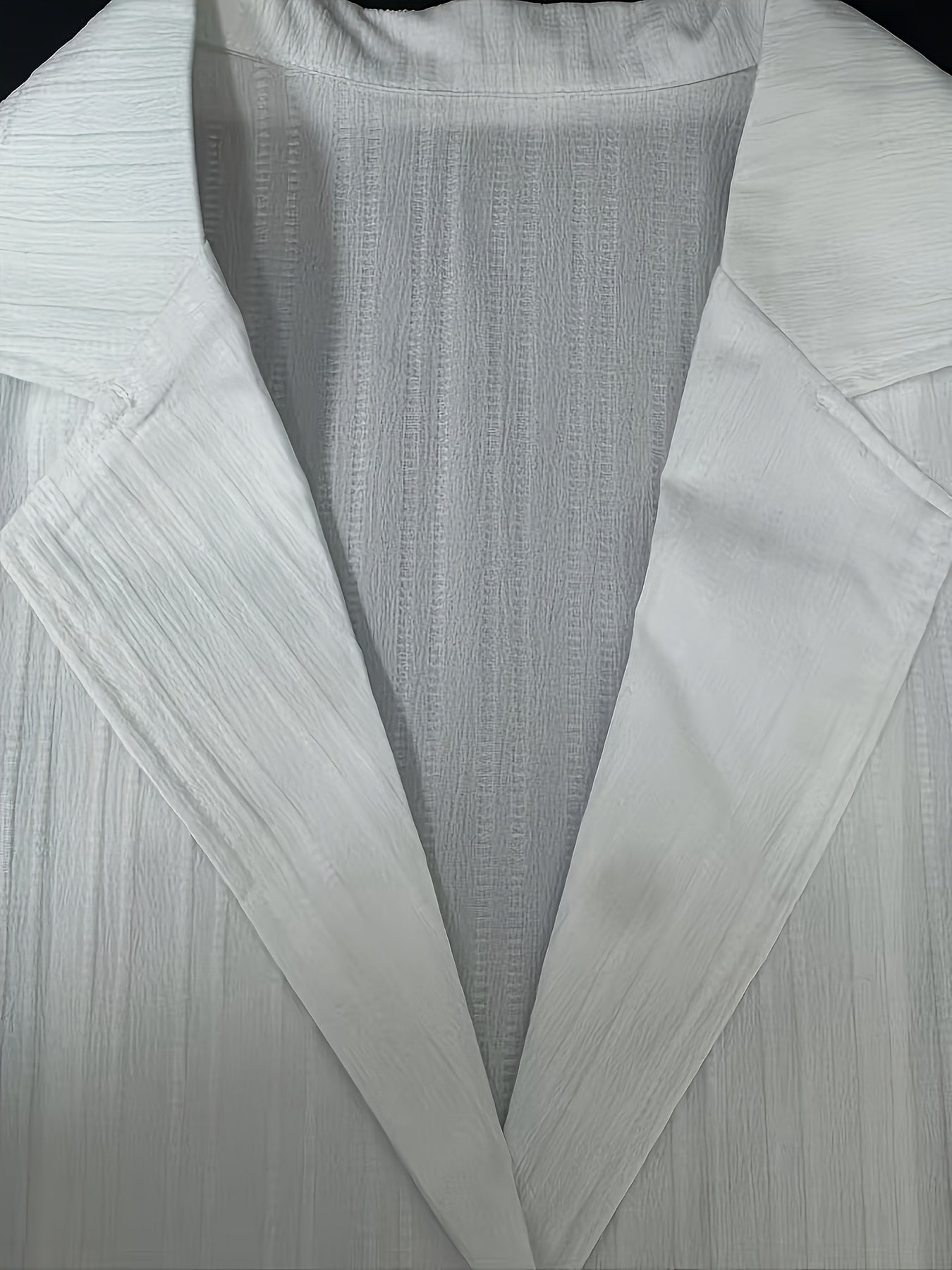 Elegant men's striped casual-style blazer for spring/summer