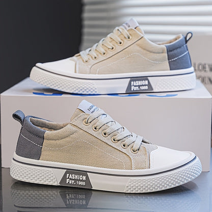 Sneakers basse uomo stile skate urbano tendenza casual