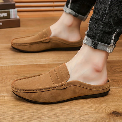 Afslappede slip-on mokkasiner til mænd, urban stil forår/efterår