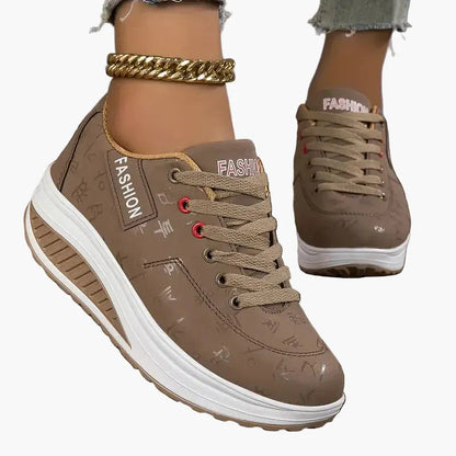 Baskets orthopédiques confort femme - sneakers tendance usage quotidien