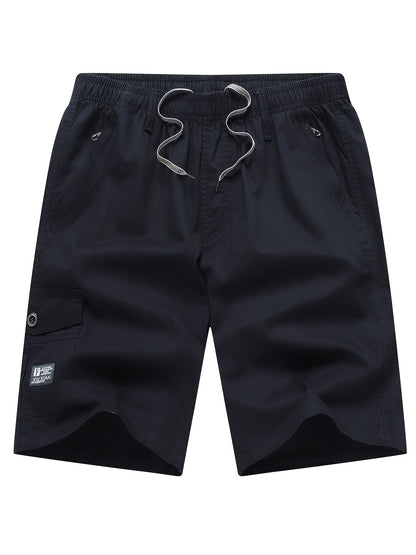 Pantaloni Cargo Corti Uomo Multi-tasche per Uso Quotidiano e Tempo Libero