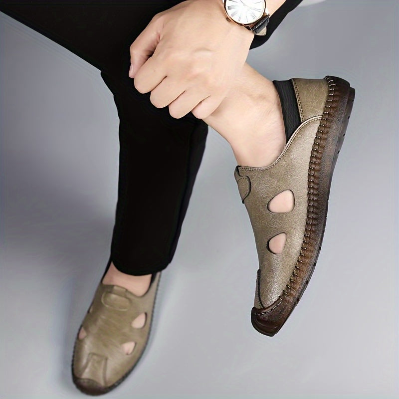 Mocassins décontractés pour homme style été à enfiler, confort quotidien