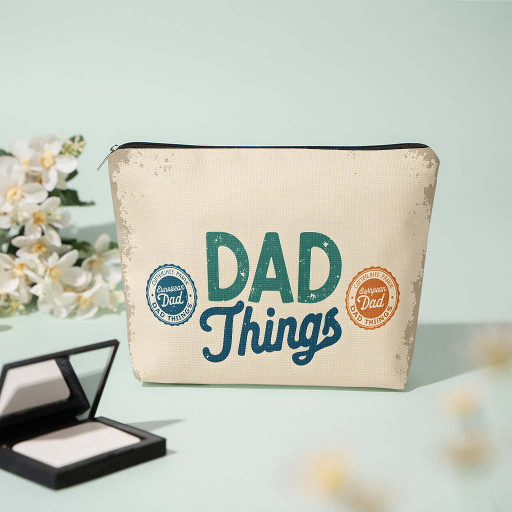 Astuccio da Viaggio Vintage per Uomo – Pochette Organizer Stile Retrò per Accessori e Oggetti di Papà