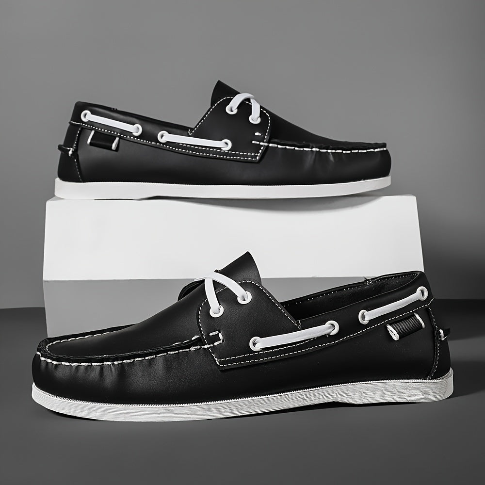 Mocassins bateau homme style décontracté urbain pour loisirs et sorties