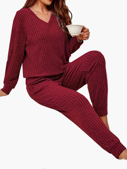Pigiama Donna Set Loungewear Casual Stile Cocooning per Relax e Casa