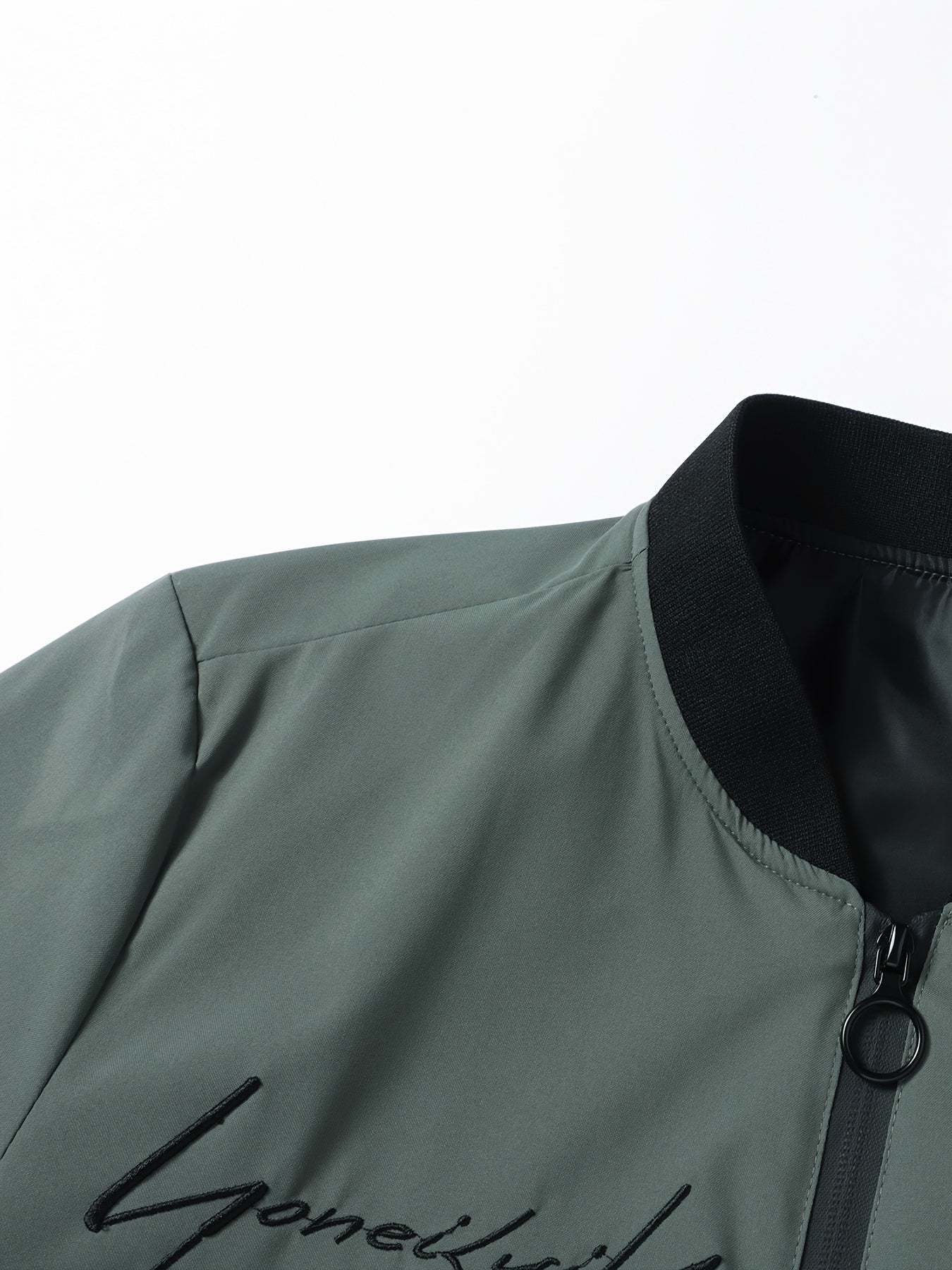 Avslappnad baseballjacka för herr – Urban stil och vardaglig elegans