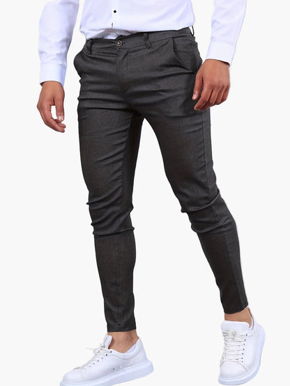 Elegante Slim-Fit-Hose für Herren für Geschäft und Büro – Moderner, figurbetonter Stil