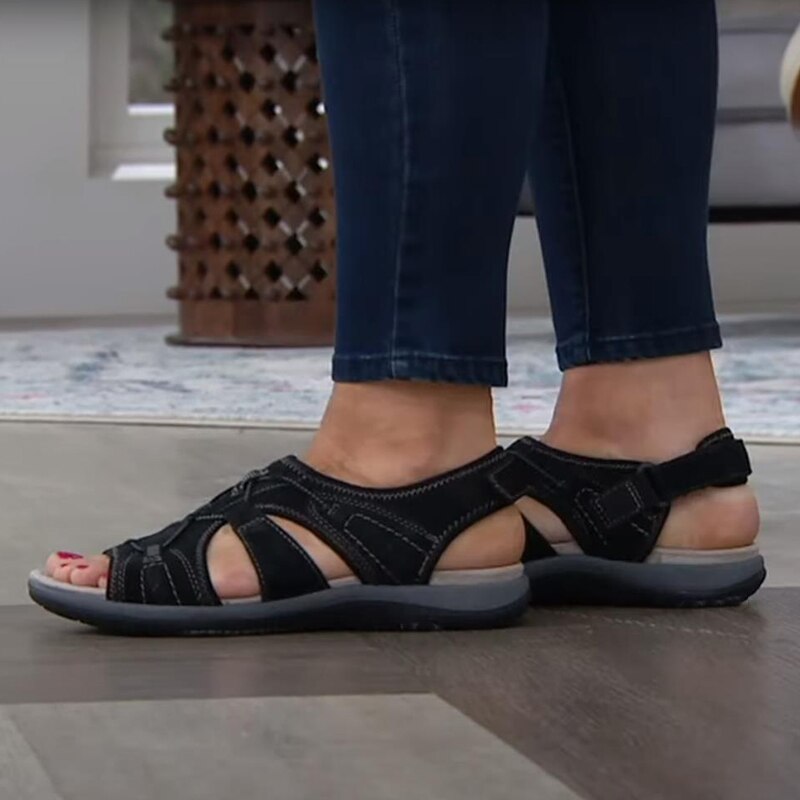 Sandales orthopédiques style décontracté pour femme – confort optimal et maintien ergonomique