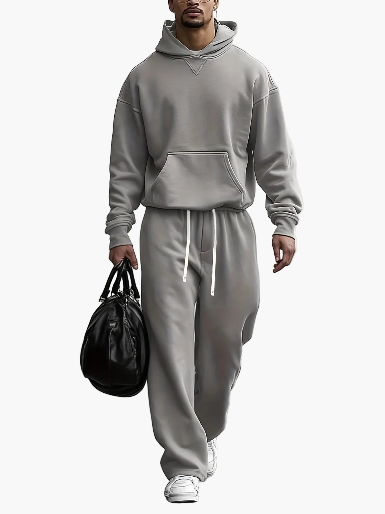 Survêtement Décontracté Homme Ensemble Sweat à Capuche et Pantalon Idéal Quotidien et Voyage