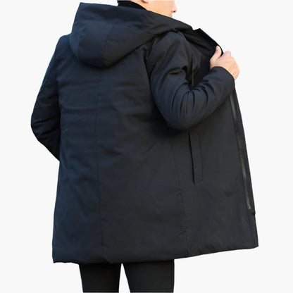 Elegant and waterproof men's winter jacket for a modern urban style