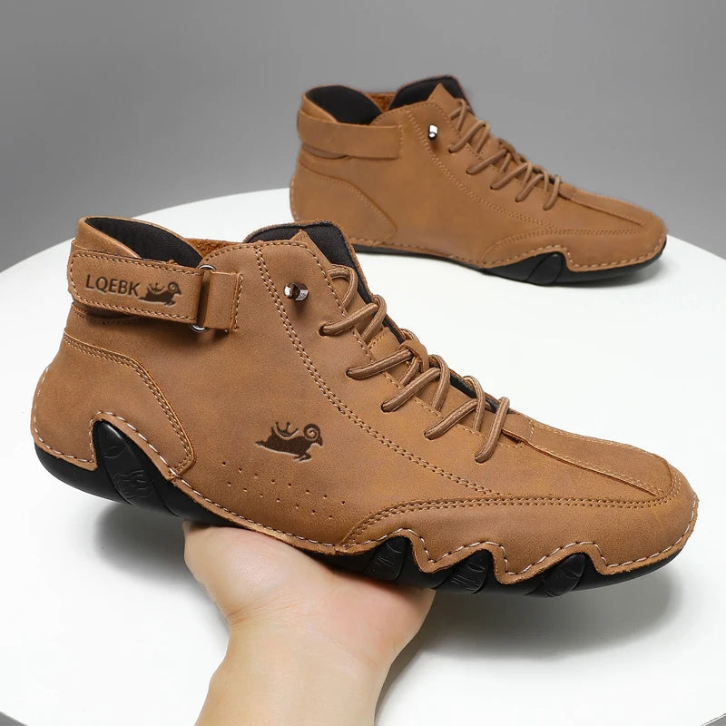 Chaussures montantes homme confort ergonomique style urbain marche quotidienne