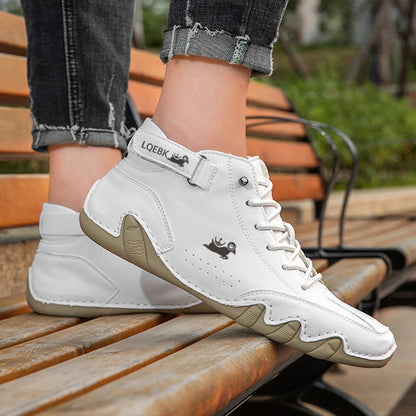 Chaussures montantes homme confort ergonomique style urbain marche quotidienne