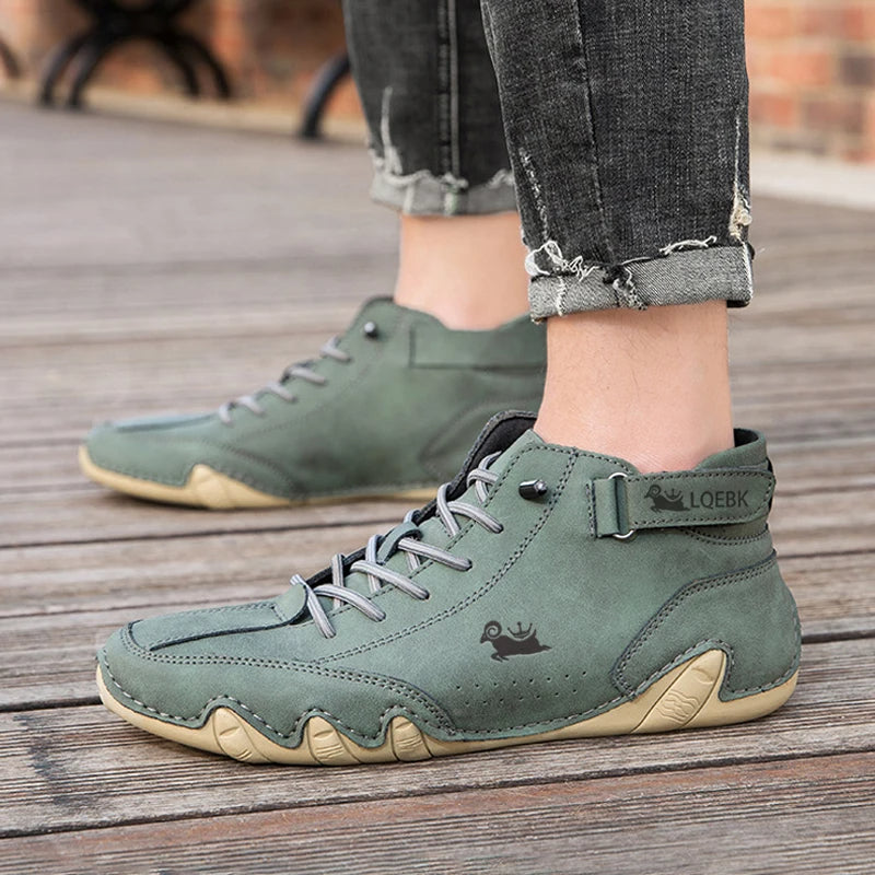 Chaussures montantes homme confort ergonomique style urbain marche quotidienne