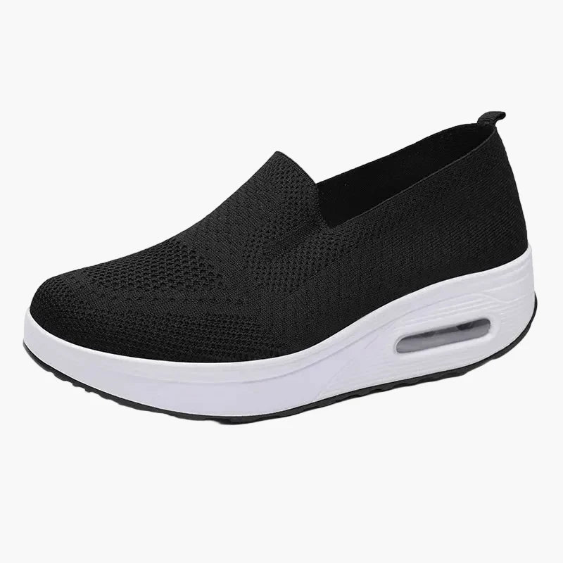 Chaussures décontractées confort pour femme à enfiler – style marche et soutien quotidien