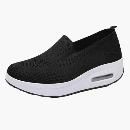 Chaussures décontractées confort pour femme à enfiler – style marche et soutien quotidien