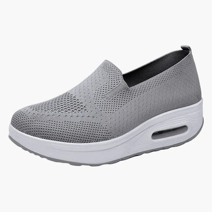 Chaussures décontractées confort pour femme à enfiler – style marche et soutien quotidien