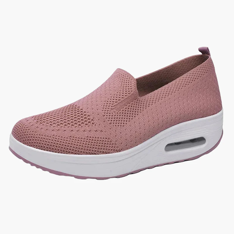 Chaussures décontractées confort pour femme à enfiler – style marche et soutien quotidien