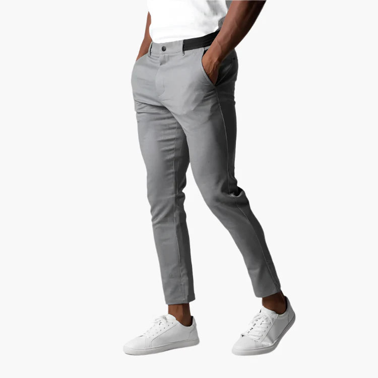 Elegante en veelzijdige herenchino met moderne pasvorm – stedelijke stijl en dagelijks comfort