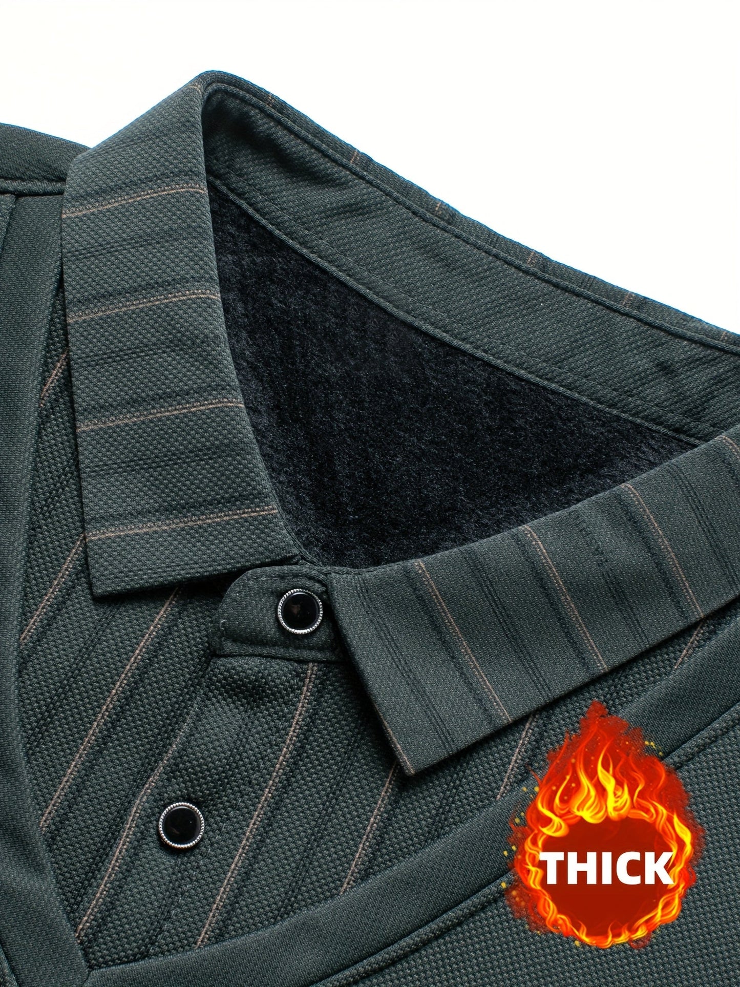 Pull Col V Homme Effet Chemise Rayée Manches Longues