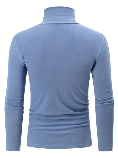 Lot de 4 Pulls Col Roulé Homme Manches Longues Couleurs Assorties