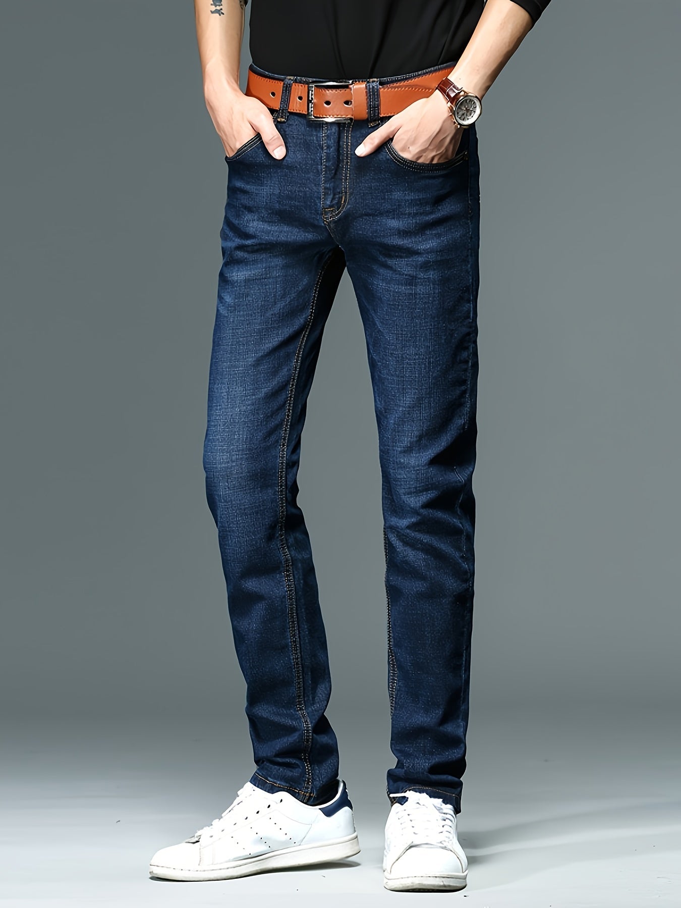 Jeans męskie casual w nowoczesnym stylu na co dzień i weekendy