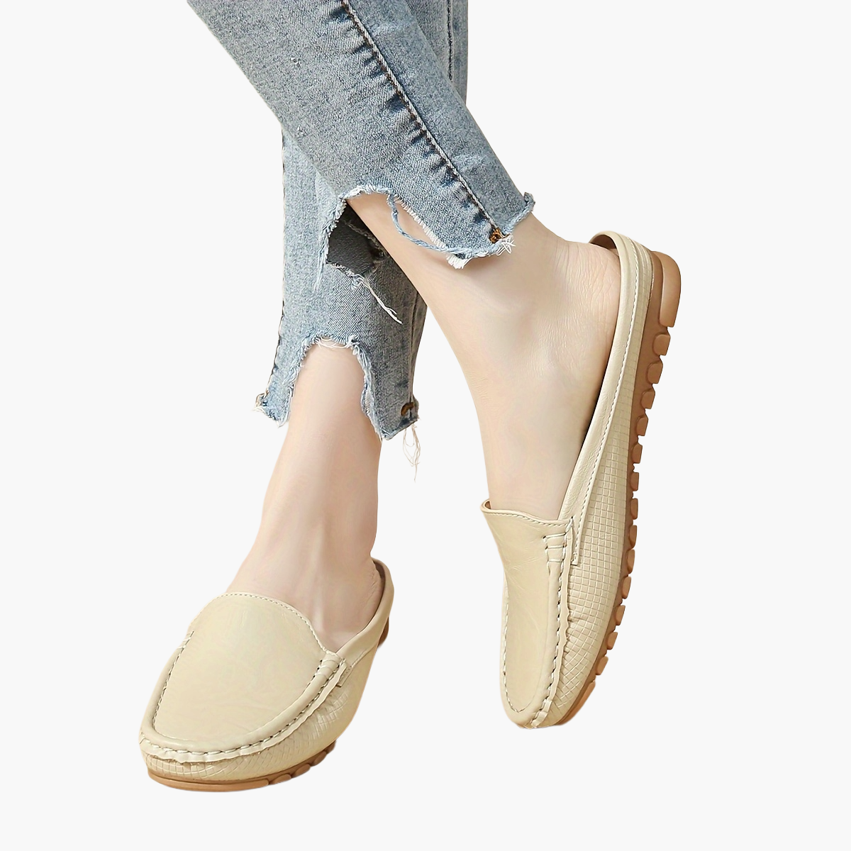 Casual mocassins dames preppy stijl voor dagelijks gebruik
