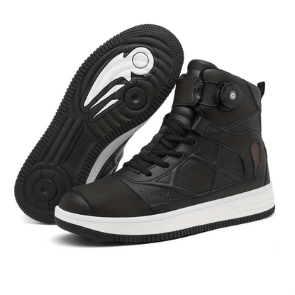 Men's High-Top Sneakers – Dial Lock System Sport Shoes