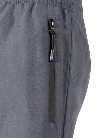 Short de sport homme multi-poches à fermeture éclair, style décontracté pour activités sportives et plein air