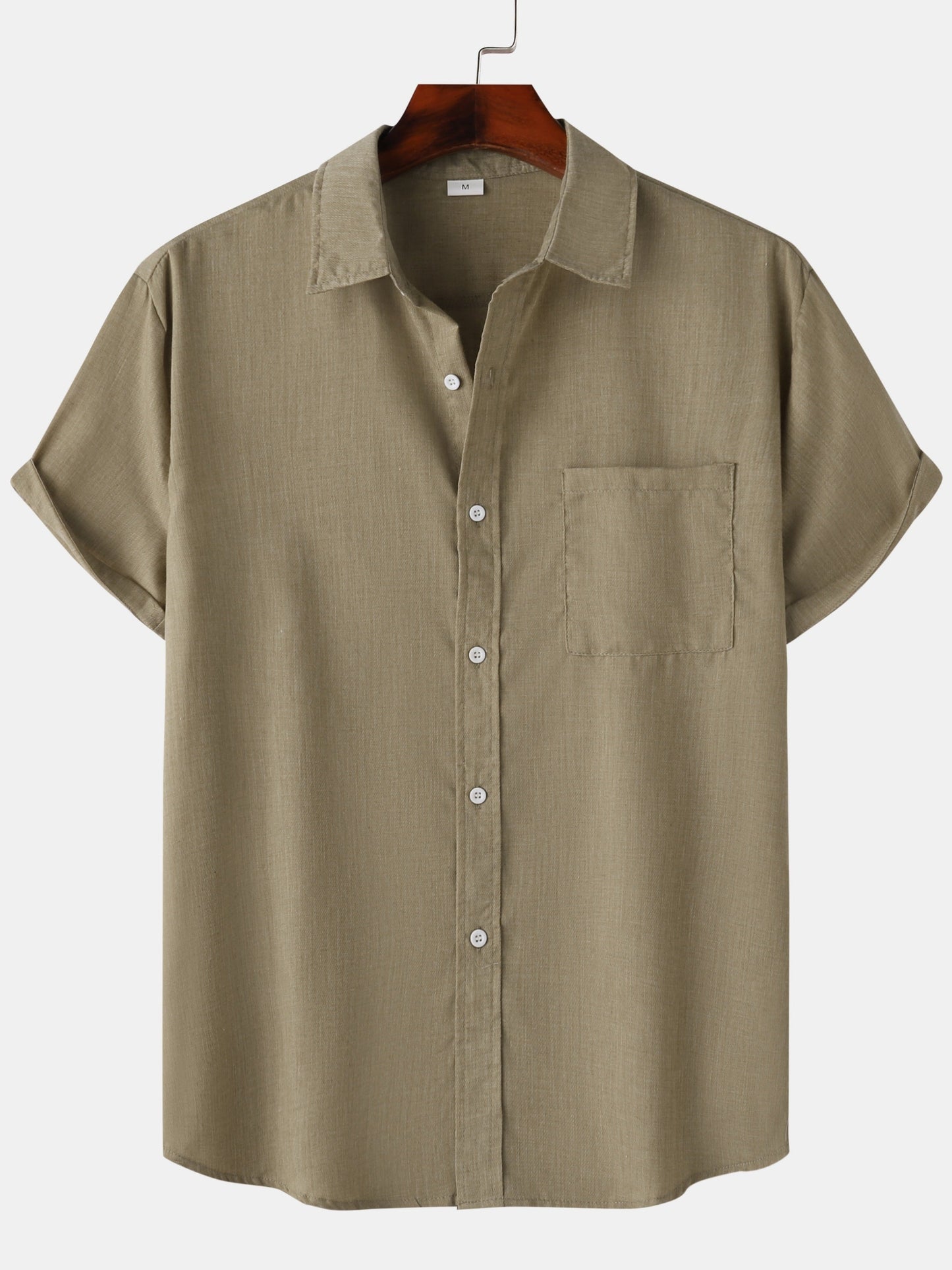 Chemise manches courtes décontractée homme style estival
