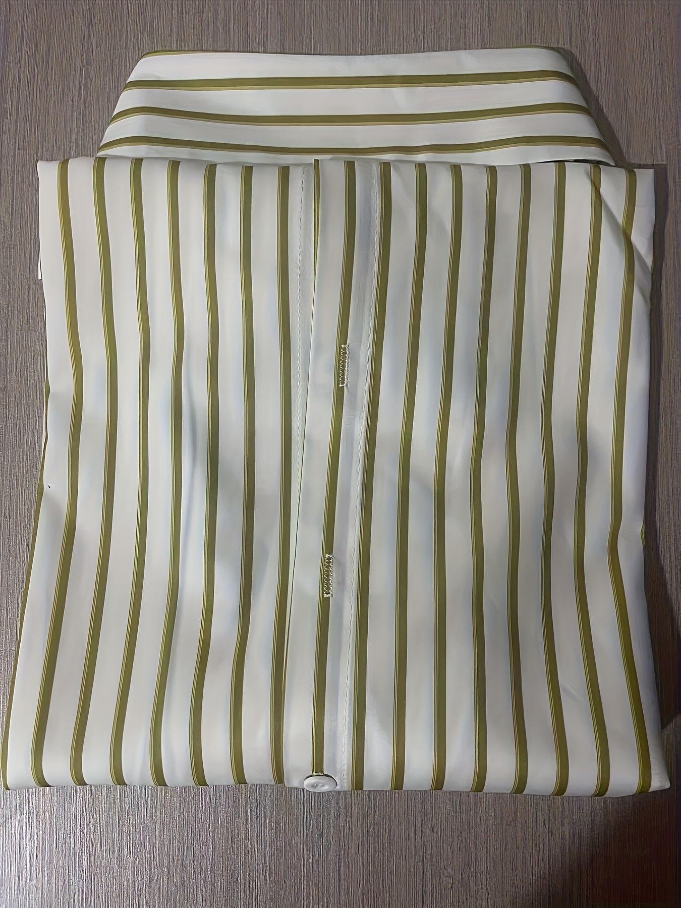 Chemise rayée femme à manches longues avec fausse écharpe nouée devant