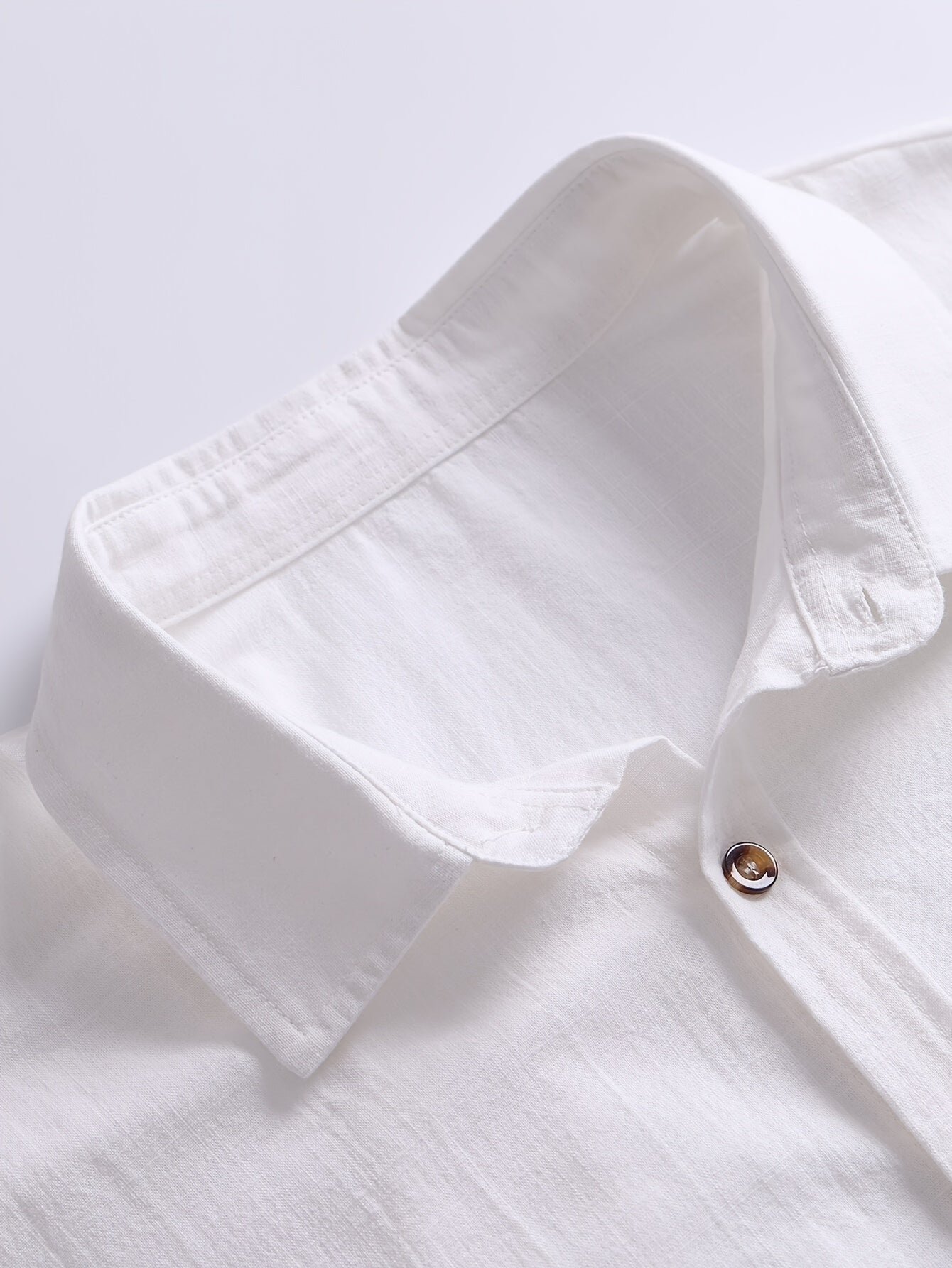 Chemise décontractée à manches longues pour homme style week-end élégant