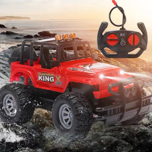 Voiture Télécommandée Tout-Terrain pour Garçons – Style 4x4 Off-Road, Jouet Radiocommandé pour Enfants 1 à 12 Ans