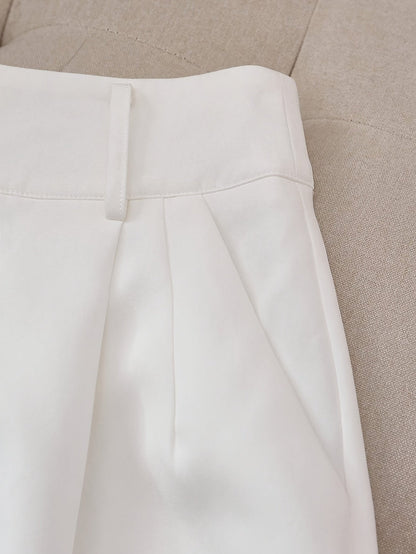 Short élégant pour femme avec ceinture – Style chic et polyvalent pour été