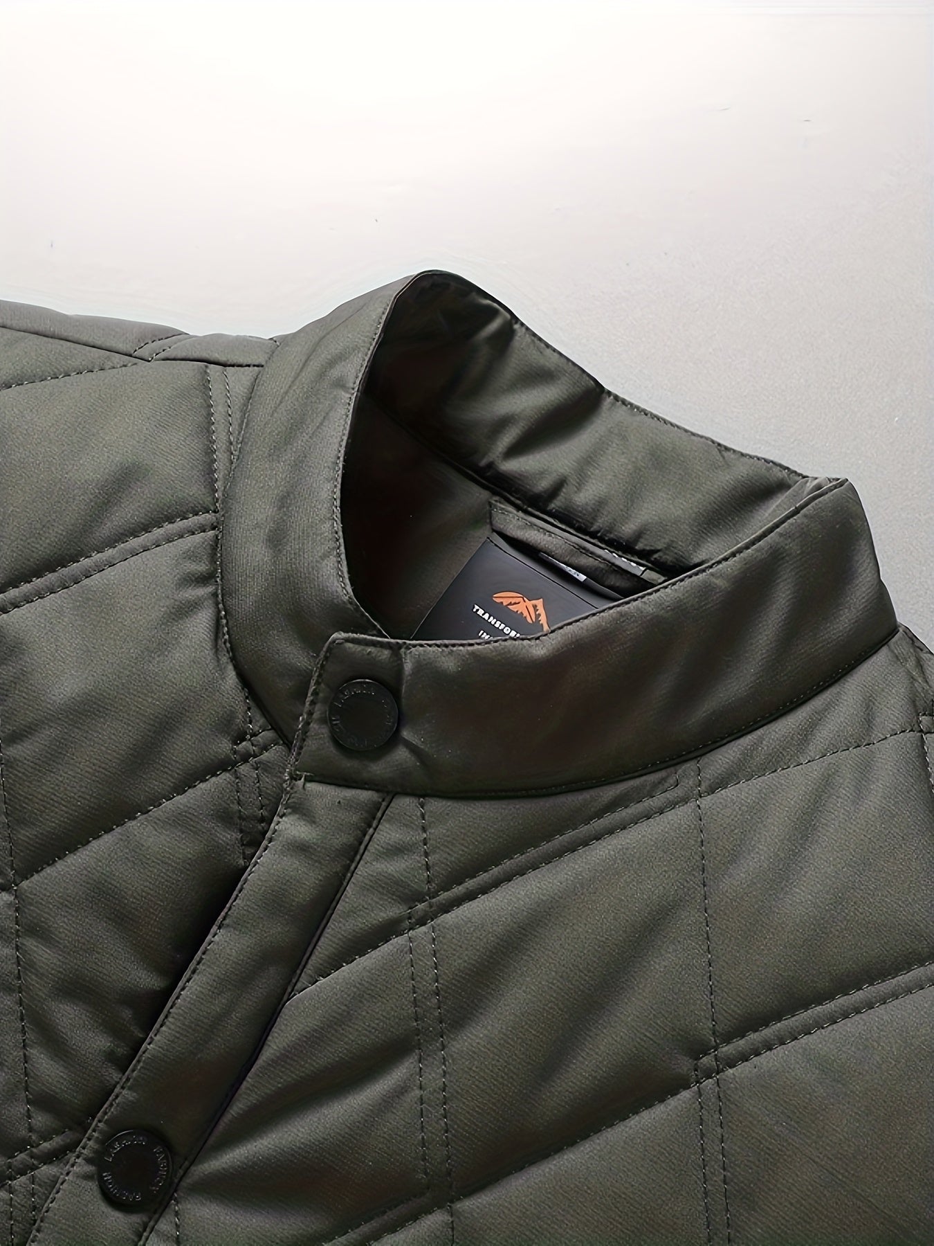 Herre quiltet jakke i urban stil med avslappet eleganse