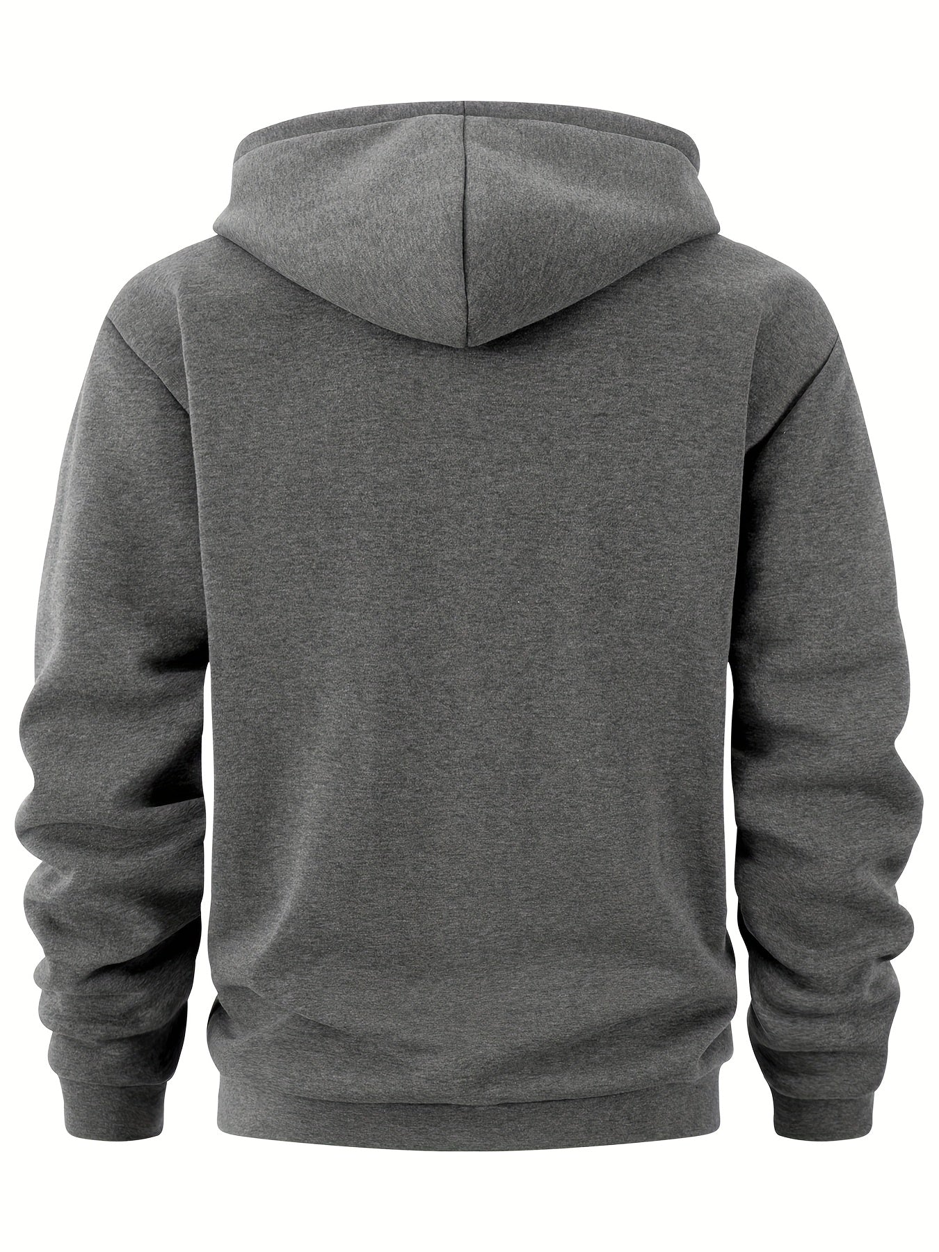 Sweat à Capuche Homme Mi-Zip avec Poches Zippées Devant Kaki