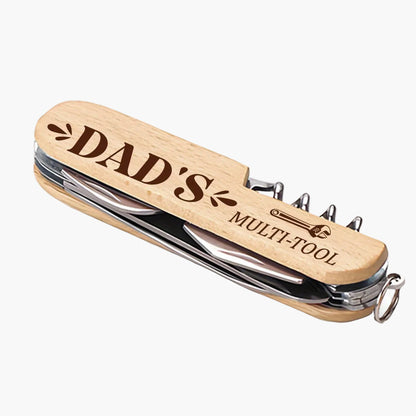 Klassiek Multifunctioneel Gereedschap voor Mannen - Ideaal Cadeau voor Papa