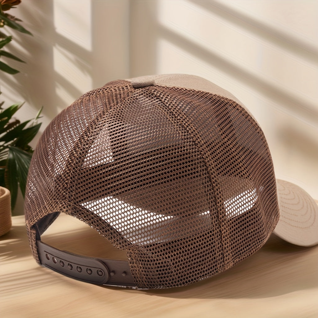 Casquette style trucker pour homme - Meilleur Papa - Accessoire décontracté fête des pères