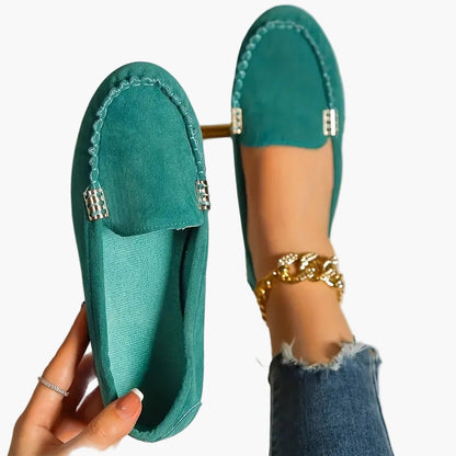 Mocassins Décontractés Femme Style Loafer Chic Quotidien