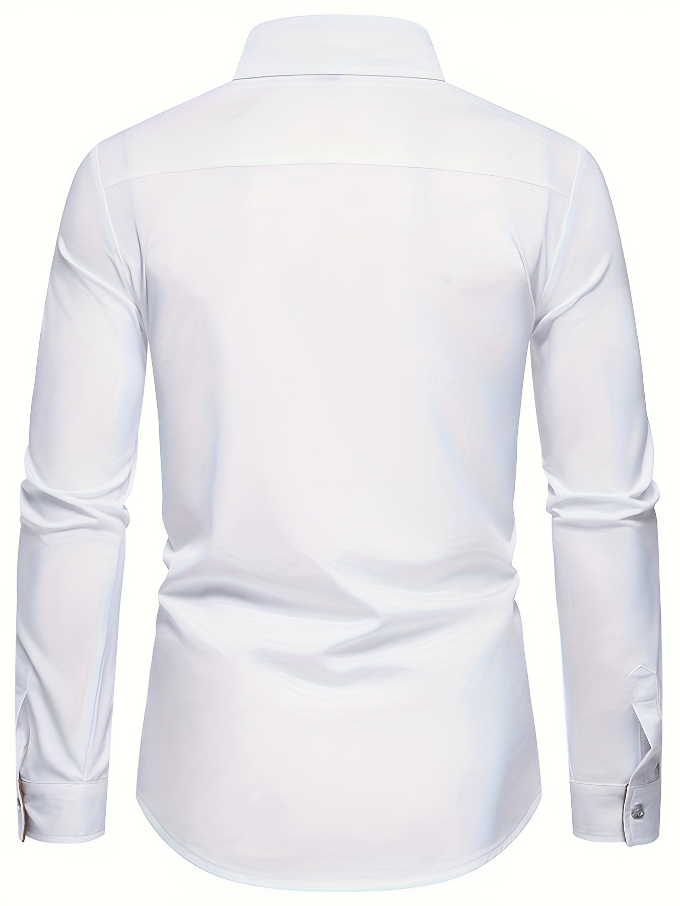 Herenoverhemd Slim Fit Casual Stijl Met Knopen Voor Dagelijks Gebruik of Kantoor