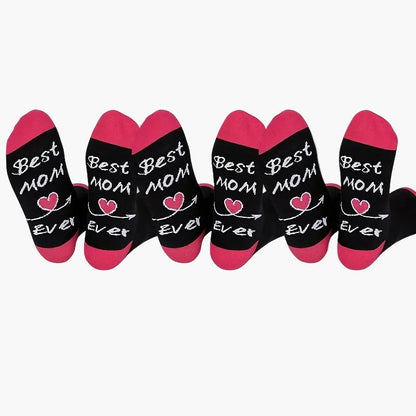 Women's novelty socks – Best mom – Original gift for Mother's Day or birthday