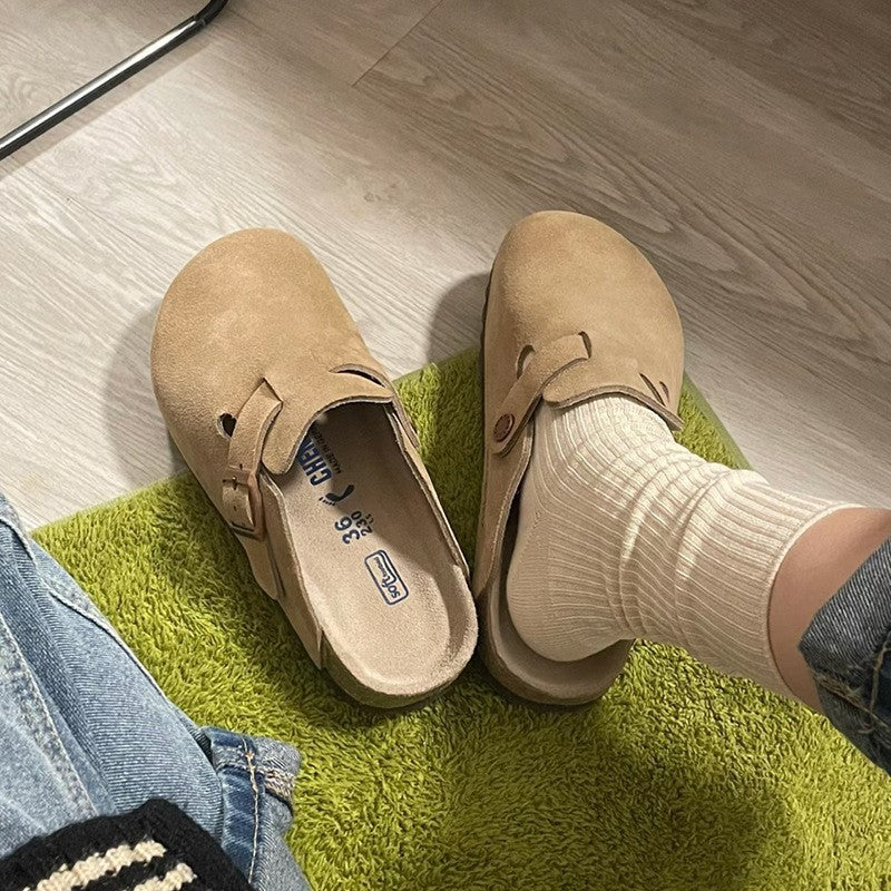 Ruby – Zapatillas cerradas retro francesas