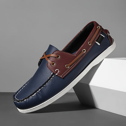 Mocassins bateau homme style décontracté urbain pour loisirs et sorties