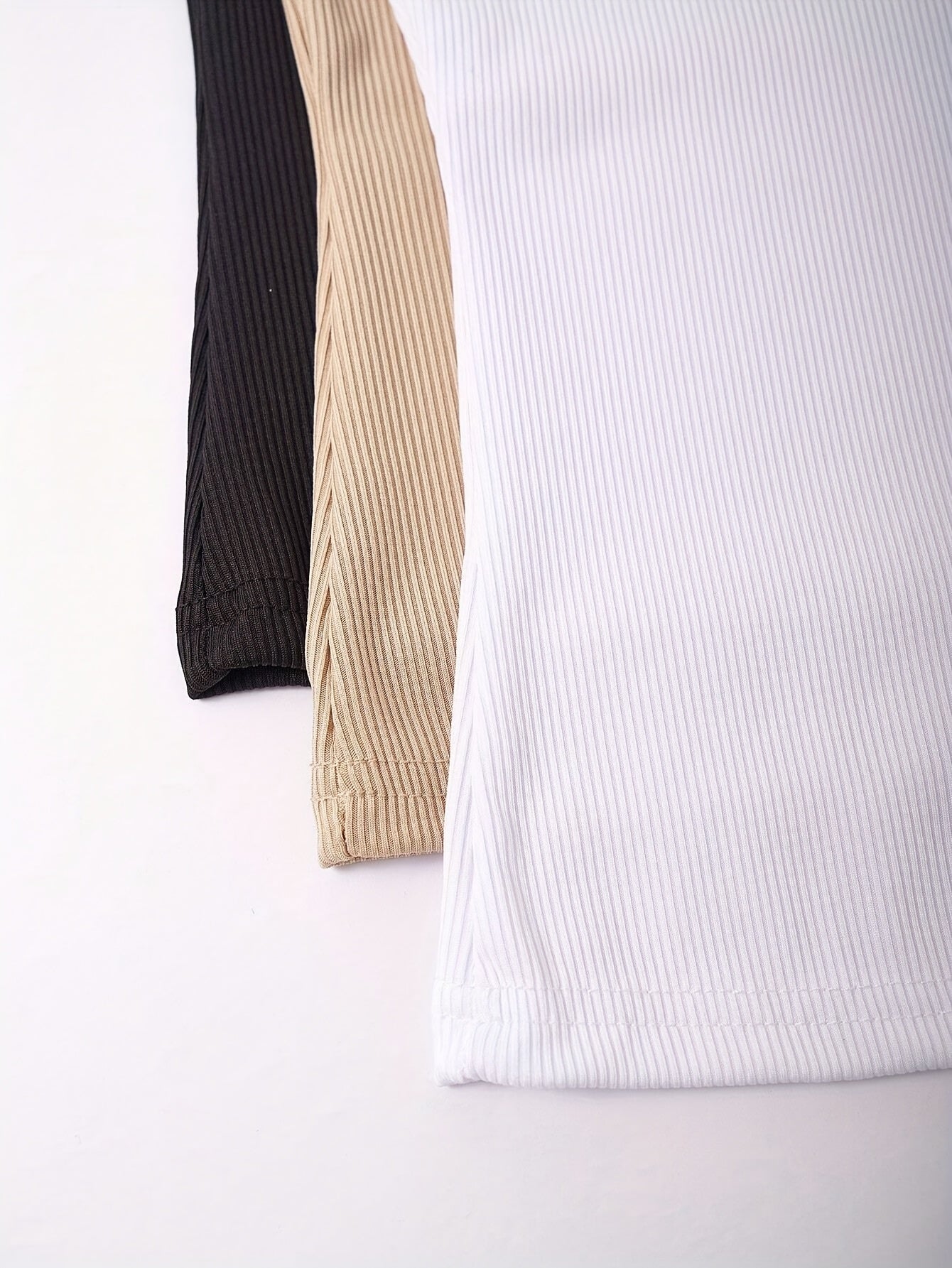 Débardeur Femme Lot de 3 Style Sport Col Rond Sans Manches Idéal Été