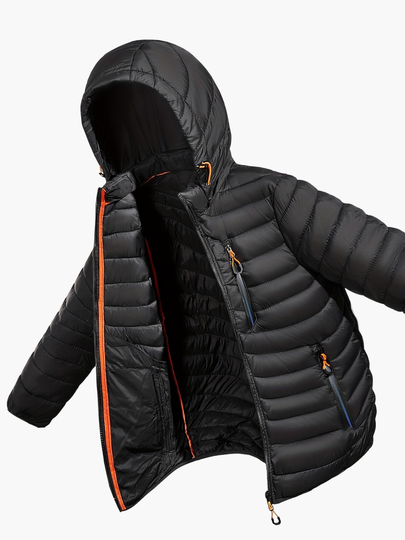 Men's Quilted Jacket Urban Style Versatile for Outdoor Activities