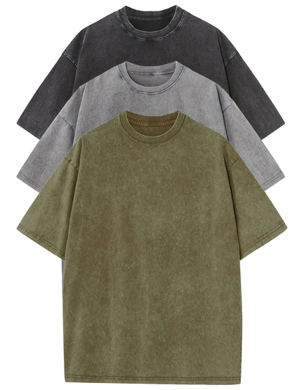 Lässiges Herren-T-Shirt mit weiter Passform im urbanen Stil für den täglichen Gebrauch  