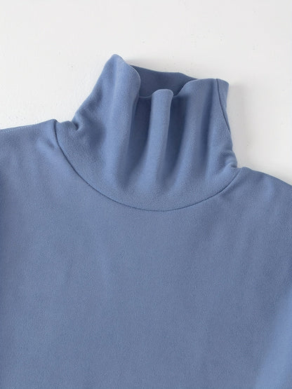 Lot de 4 Pulls Col Roulé Homme Manches Longues Couleurs Assorties