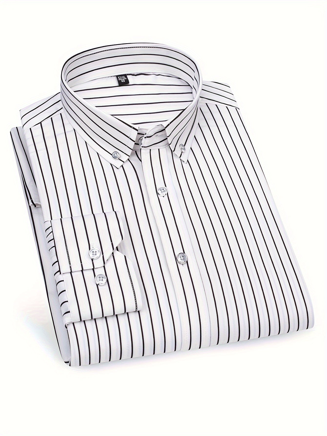 Chemise à rayures style décontracté pour homme – Idéale pour sorties et occasions décontractées
