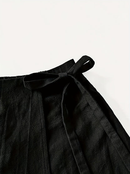 Korte portefeuille rok in stedelijke stijl voor dames, chique casual look, ideaal voor de zomer