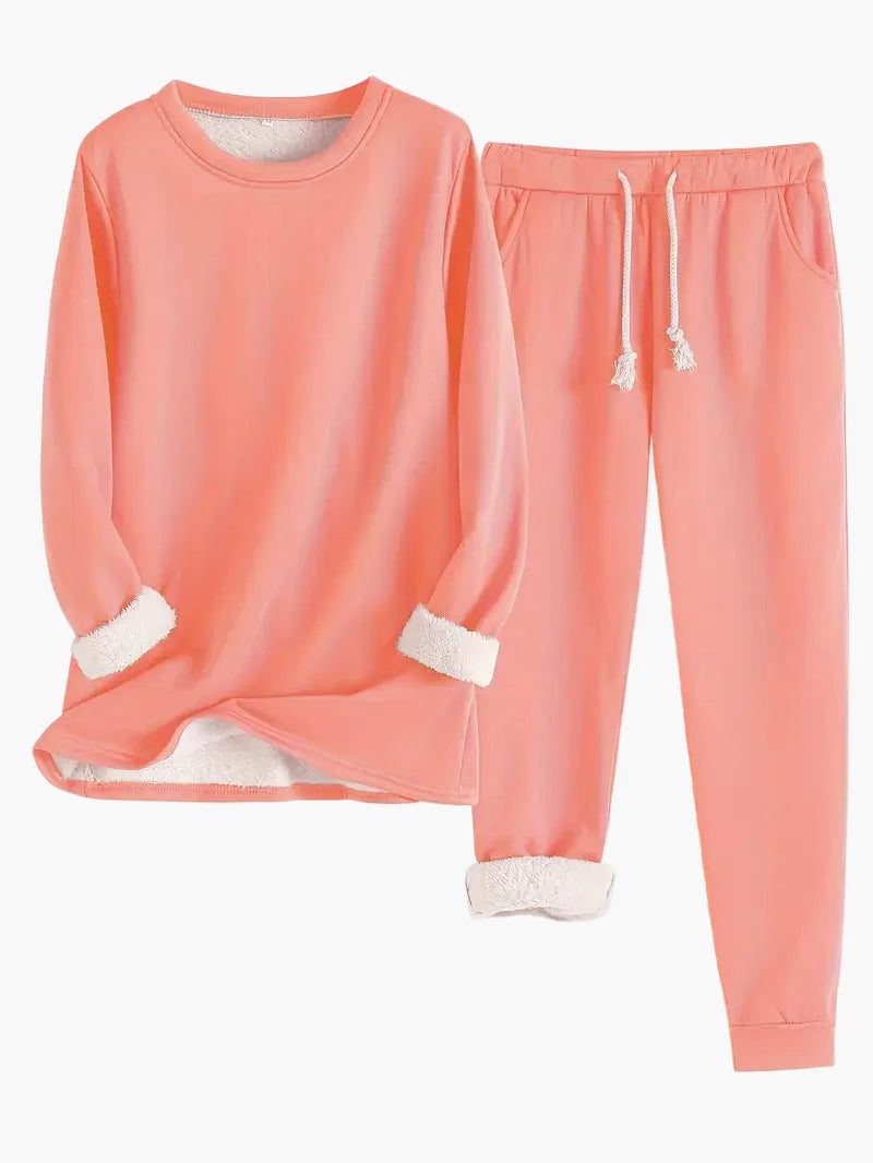 Pyjama Femme Ensemble Deux Pièces Style Décontracté Pour Détente et Maison
