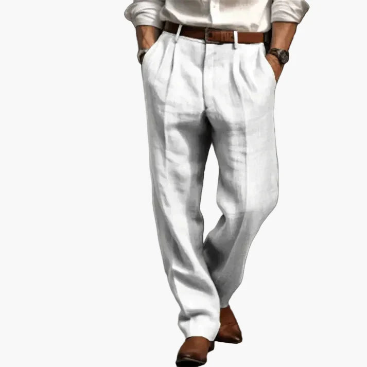 Pantalon habillé classique pour homme style business et élégant